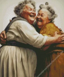 Old Fat Ladies Art Diamond Painting