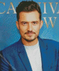 Orlando Bloom Celebrity Diamond Painting