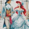 Prince And Ariel Diamond Painting