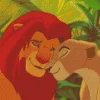 Simba And Nala Diamond Painting