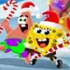 Spongebob Christmas Celebration Diamond Painting