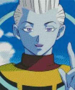 Whis Dragon Ball Diamond Painting