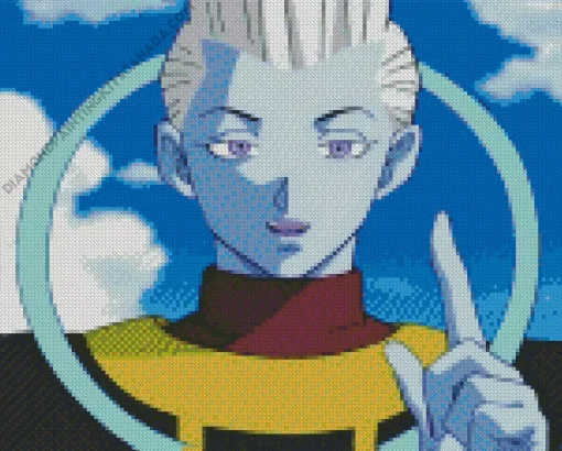 Whis Dragon Ball Diamond Painting