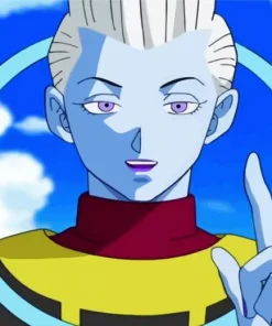 Whis Dragon Ball Diamond Painting