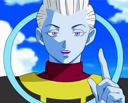 Whis Dragon Ball Diamond Painting