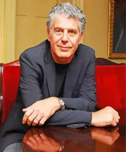 Anthony Bourdain Diamond Painting