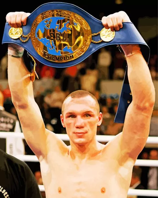 Boxer Sebastian Sylvester diamond paints Boxer Sebastian Sylvester Diamond Painting