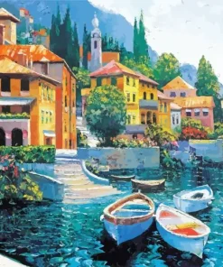 Lake Como Howard Behrens Diamond Painting