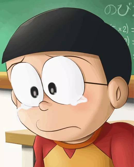 Nobi Nobita character Diamond By Numbers Nobi Nobita Character Diamond Painting