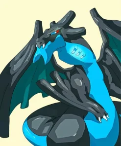 Pokemon Mega Charizard Diamond Painting