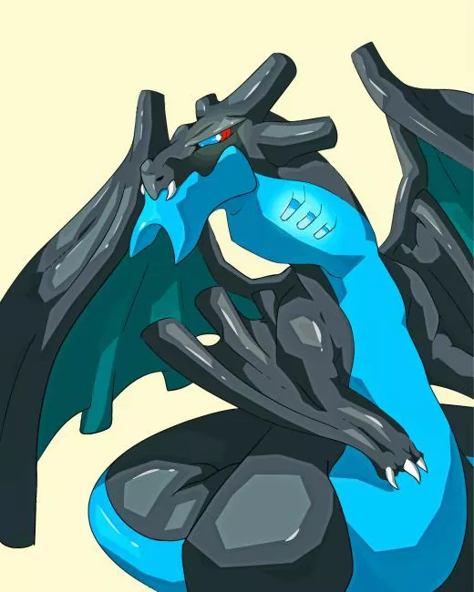 Pokemon mega charizard Diamond Paints Pokemon Mega Charizard Diamond Painting