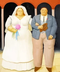 The Wedding Botero Diamond Painting