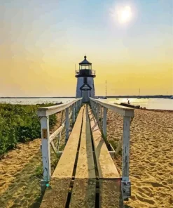 The Brant Point Lighthouse Diamond Painting