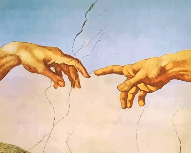 The creation of adam Diamond Paints The Creation Of Adam Diamond Painting