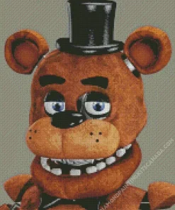 Withered Freddy Character Diamond Painting