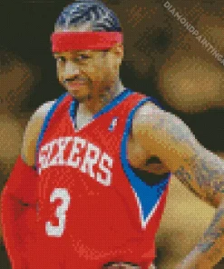 Allen Iverson Diamond Painting