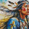 American Warrior Art Diamond Painting
