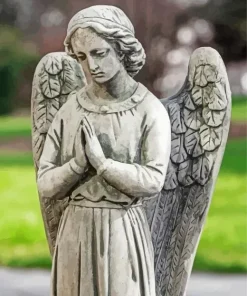 Angel Statue Diamond Painting