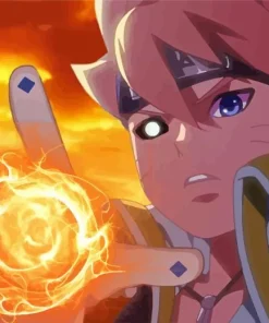 Boruto Chakra Nature Diamond Painting