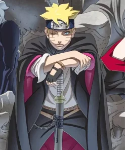 Boruto Uzumaki Character Diamond Painting