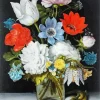 Bosschaert Still Life Of Flowers In A Glass Diamond Painting
