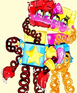 Boxy Boo With Box She Boo Diamond Painting