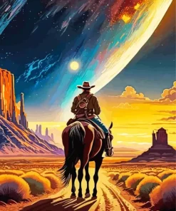 Cool Cowboy Diamond Painting