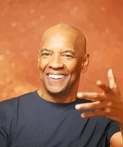 Cool Denzel Washington Diamond Painting