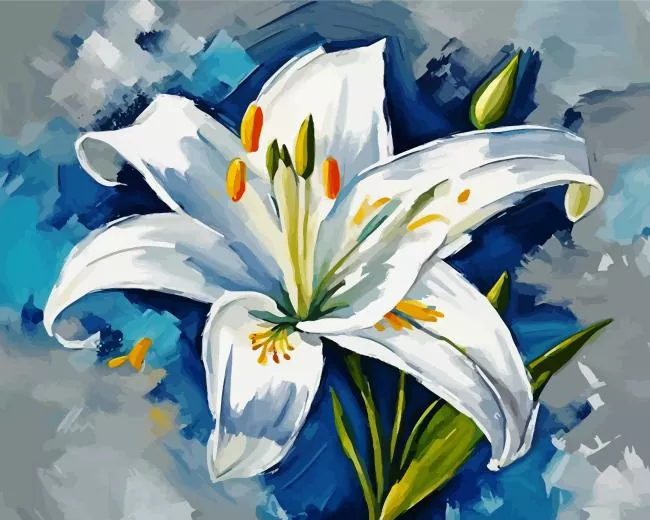 cool easter lily Diamond Dotz Easter Lily Diamond Painting