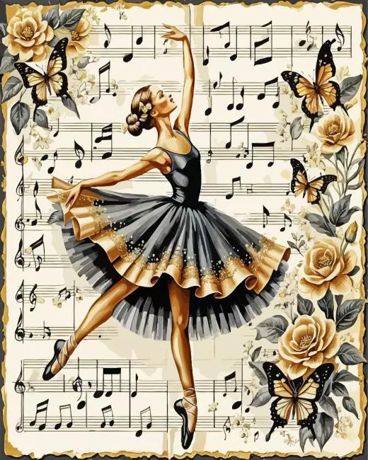 dancing ballerina art Diamond Dotz Dancing Ballerina Art Diamond Painting