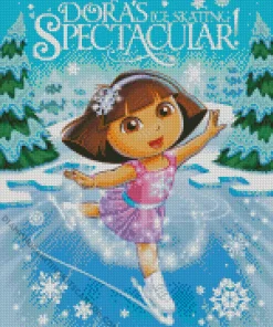 Dora Snow Diamond Painting