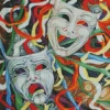 Drama Masks Diamond Painting