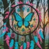 Dream Catcher Butterfly Art Diamond Painting