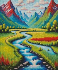 Dreamy Landscape Art Diamond Painting