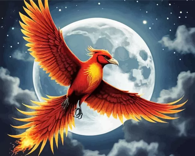 fawkes the phoenix Diamond Paints Fawkes The Phoenix Diamond Painting
