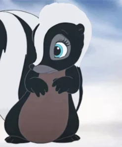 Flower Bambi Diamond Painting