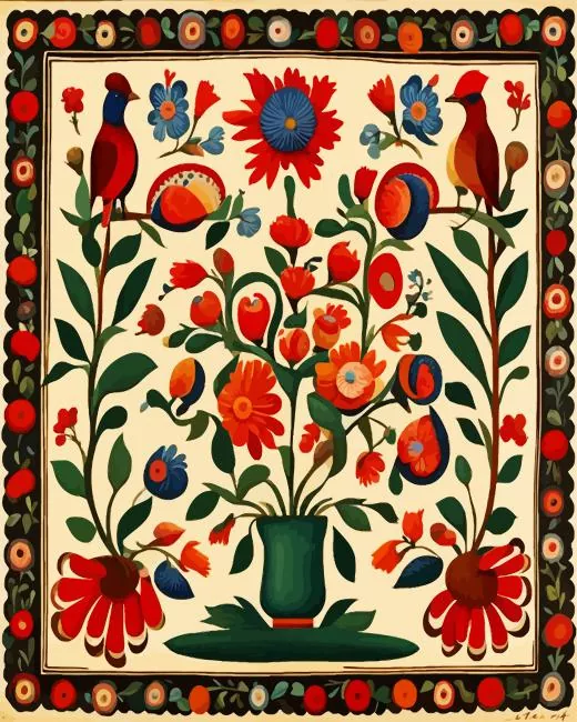 folk art Diamond Paints Folk Art Diamond Painting