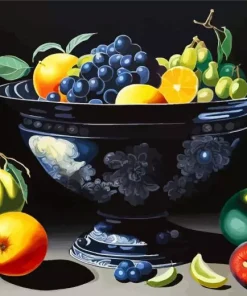 Fruit Bowl Art Diamond Painting