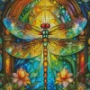 Green Dragonfly Diamond Painting