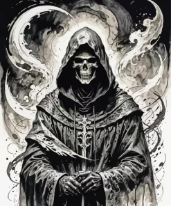 Grim Reaper Art Diamond Painting