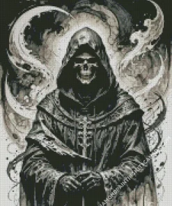 Grim Reaper Art Diamond Painting