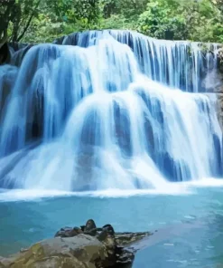 Huay Mae Khamin Waterfall Diamond Painting