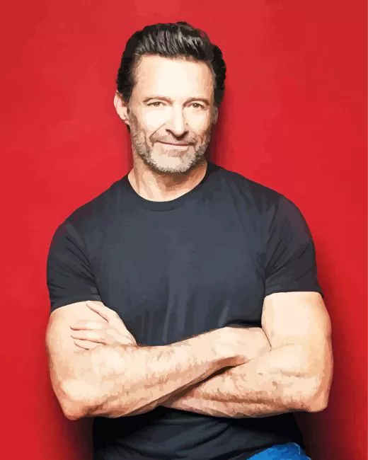 hugh jackman Diamond Dotz Hugh Jackman Diamond Painting