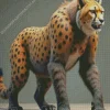 Hybrid Cheetah Diamond Painting