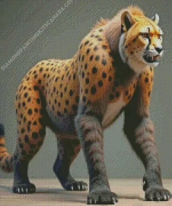 Hybrid Cheetah Diamond Painting