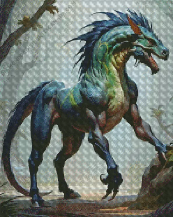 hybrid horse Diamond Paintings Hybrid Horse Diamond Painting