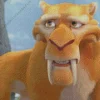 Ice Age Tiger Diego Diamond Painting