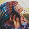 Indian Headdress Diamond Painting