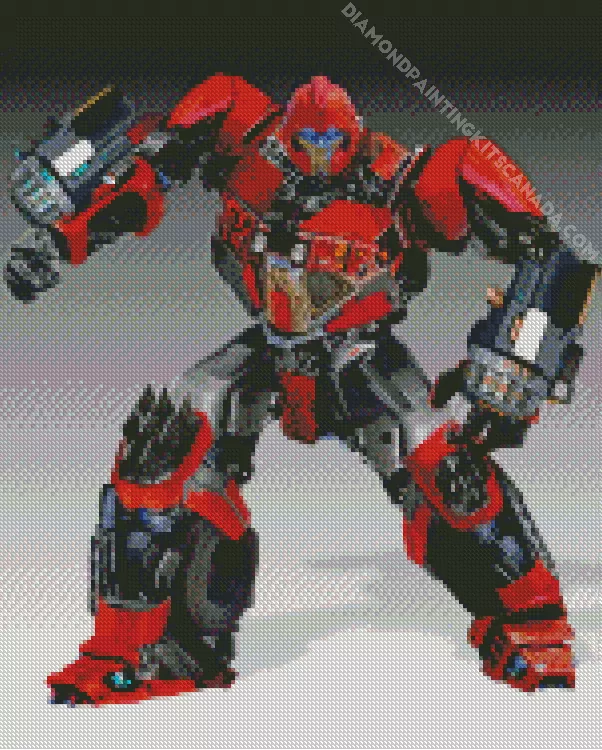 ironhide transformers Diamond By Numbers Ironhide Transformers Diamond Painting