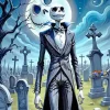 Jack Skellington Art Diamond Painting